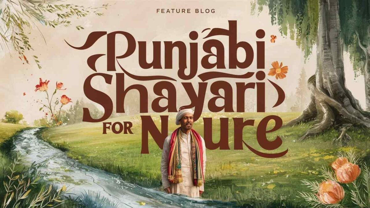 Punjabi Shayari for Nature